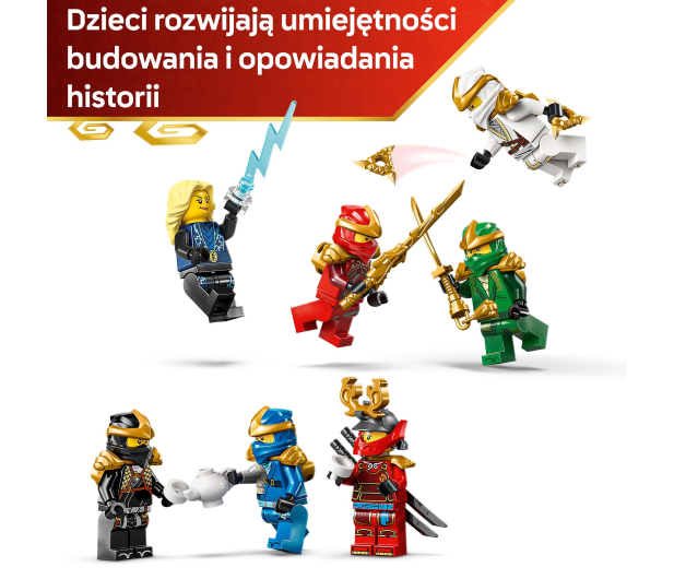 LEGO NINJAGO 71866 Ozdoba z postaciami ninja — 15-lecie - 1473545 - zdjęcie 8